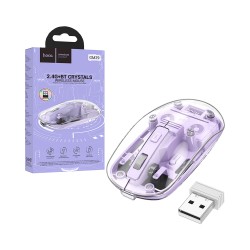Hoco Wireless Mouse GM29 Crystals 2.4Ghz Romantic Purple Hoco Wireless Mouse GM29 Crystals 2.4Ghz Romantic Purple